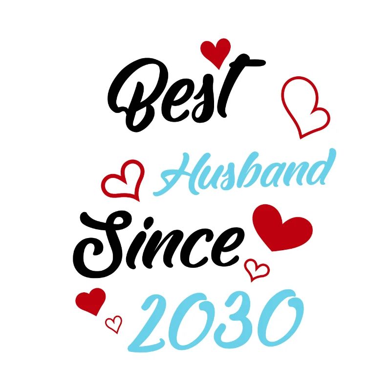 Bester Ehemann seit 2030 Hochzeit
