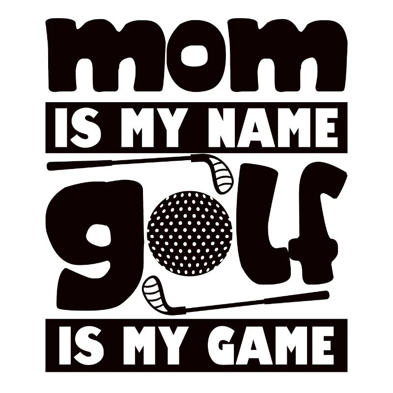 Golfspieler Golfer Golfschläger Golfen Golf Mutter