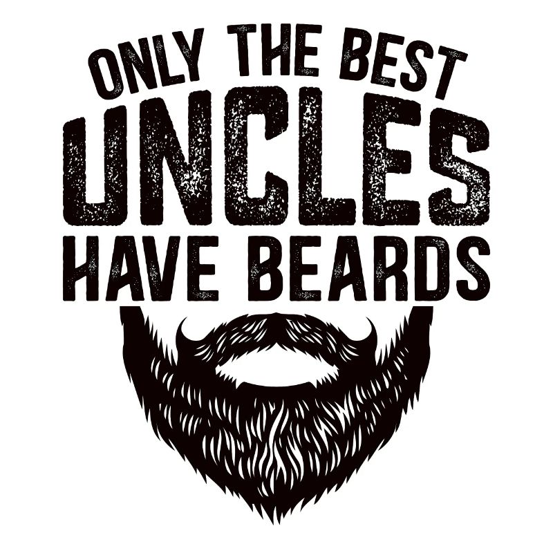 Uncle Beard Beard-Bearer Saying | funny gift