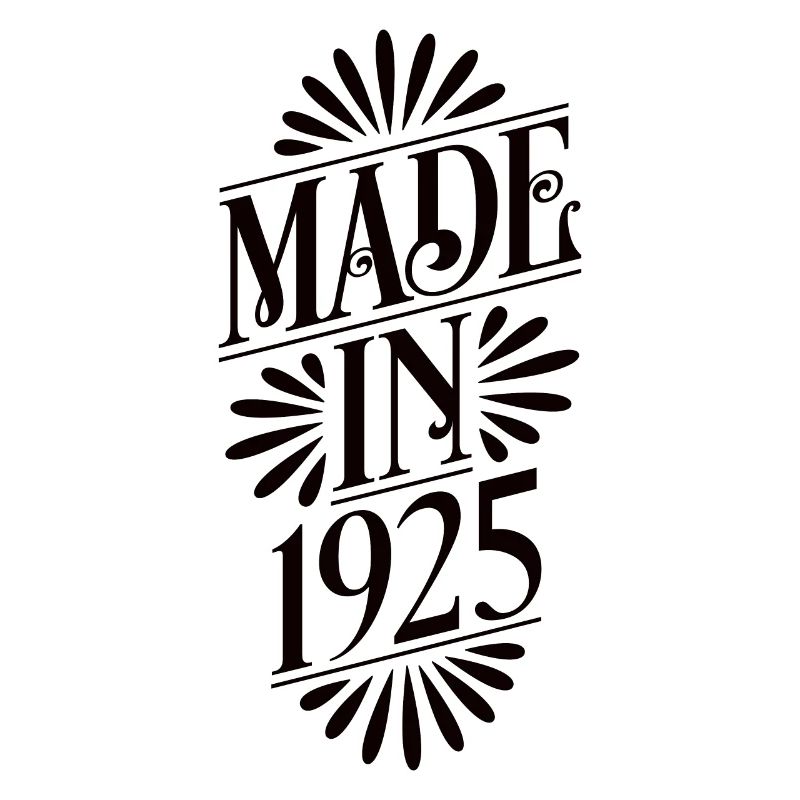 1925 - Année de construction 1925 - Né en 1925