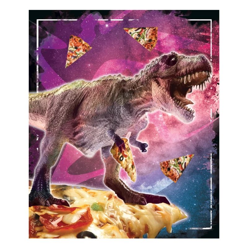 Weltraum TRex Pizza