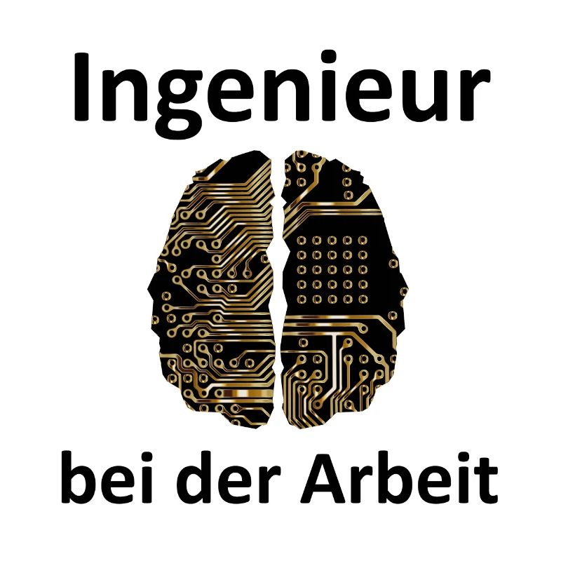 Engineer at work, student, brain, nerd