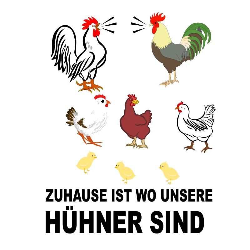 HÜHNER UND HÄHNE