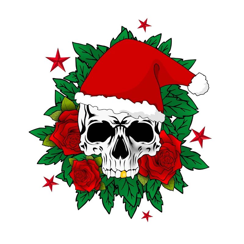X mas Skull