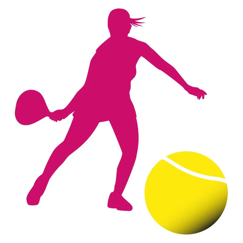 Padel-Frau