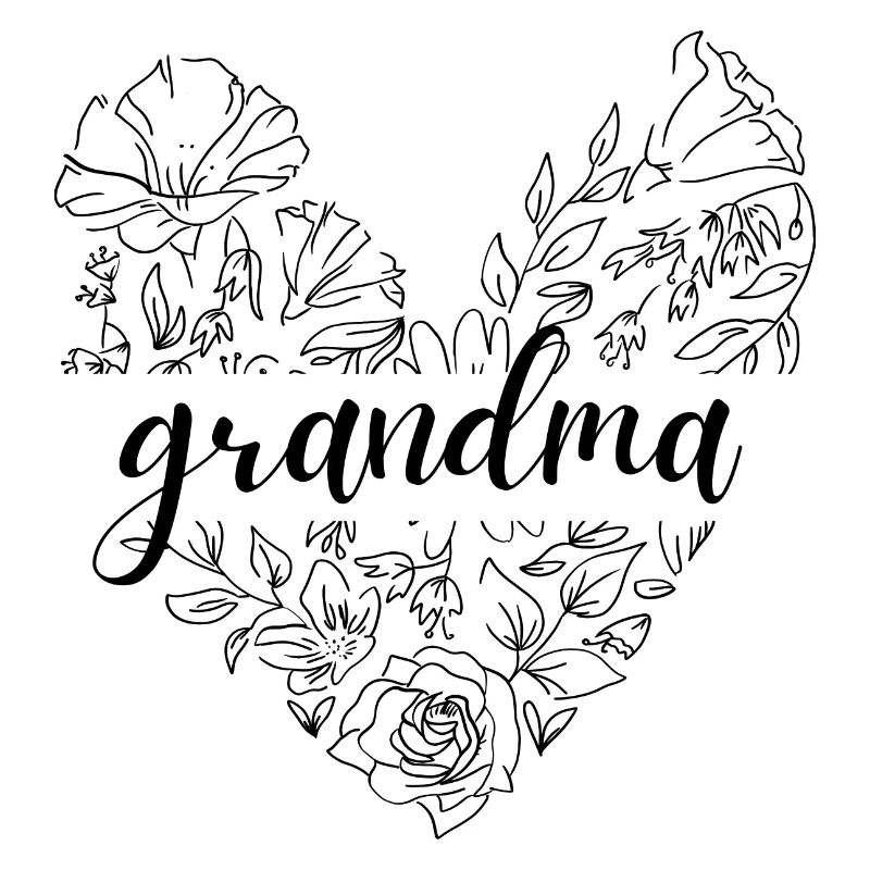Oma. Oma Geschenk