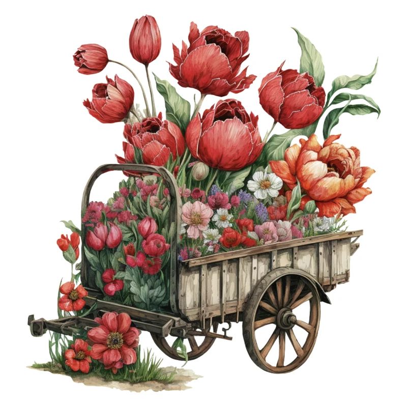 Blumenwagen