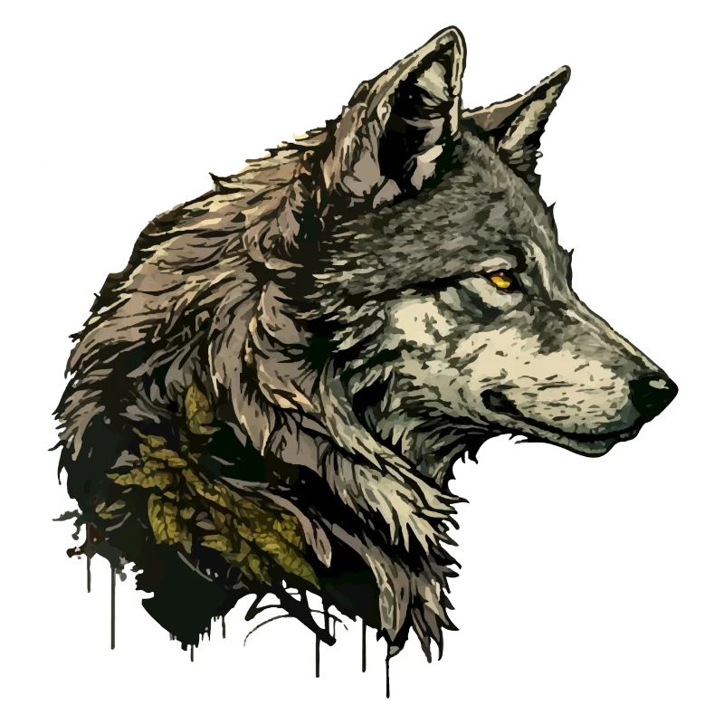 Der graue Wolf