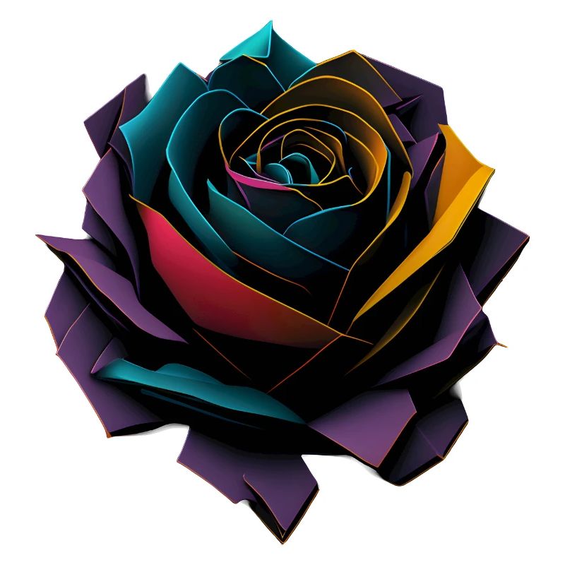Geometrische Rose