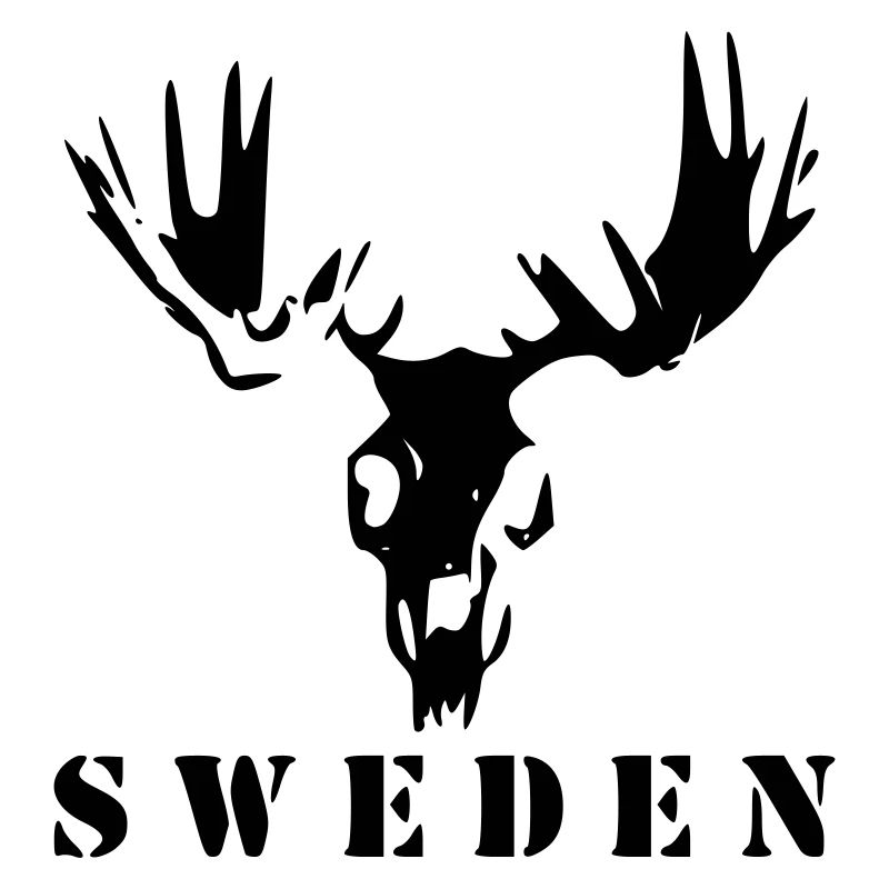 Elchschädel Schweden