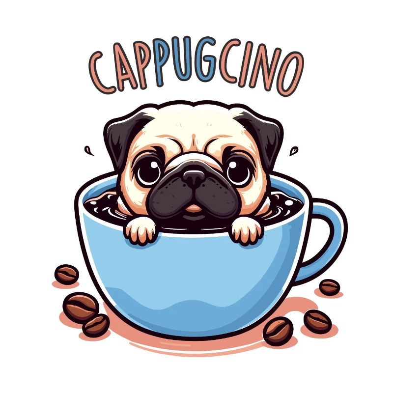PUG CAPPUCCINO