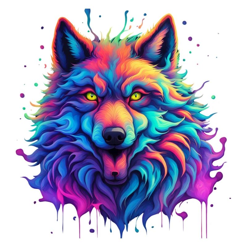 Pop Art Wolf