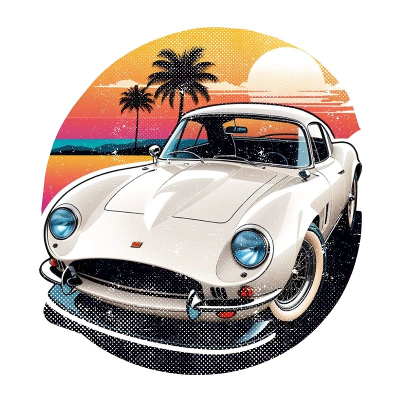Oldtimer Sonnenuntergang