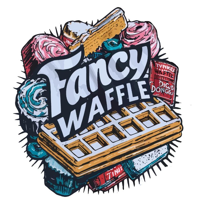 Die ausgefallene Waffel