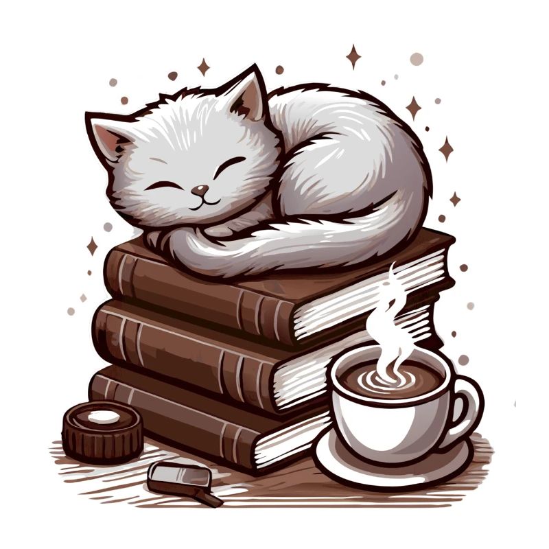 KATZEN, BÜCHER & KAFFEE