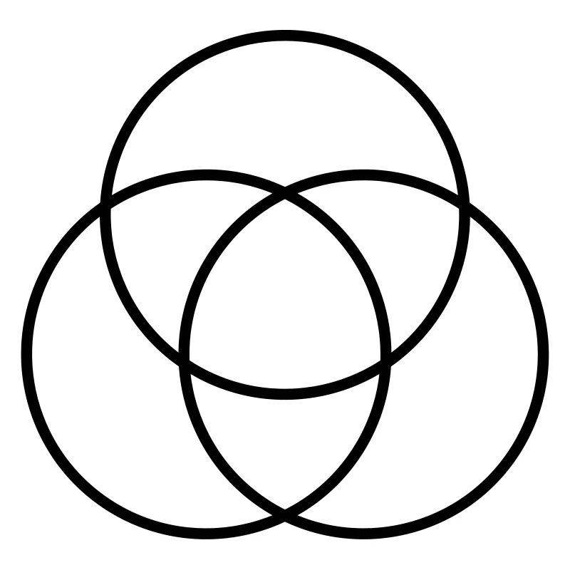 Three circles graphic DICK