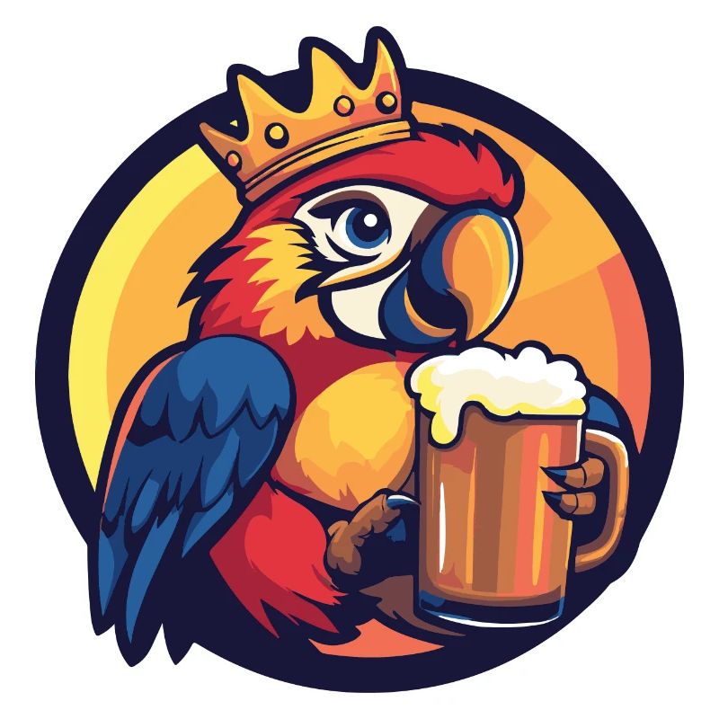 Papagai Bier Comic