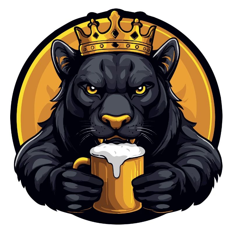 Panther Bier Comic