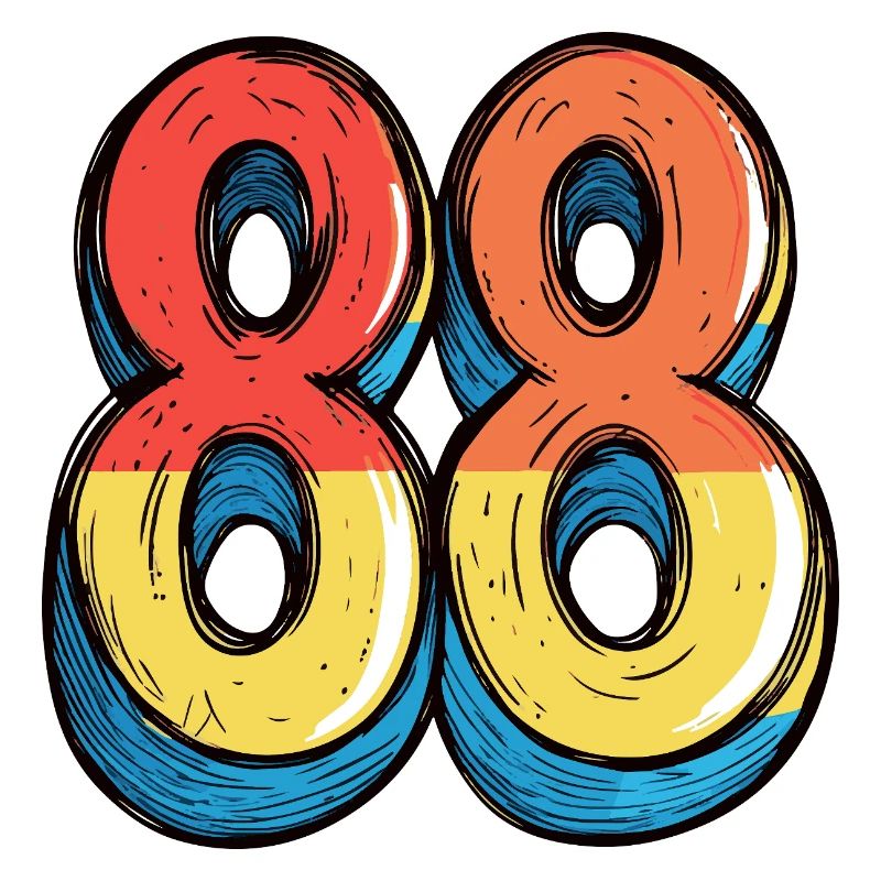 88 Zahl Symbol