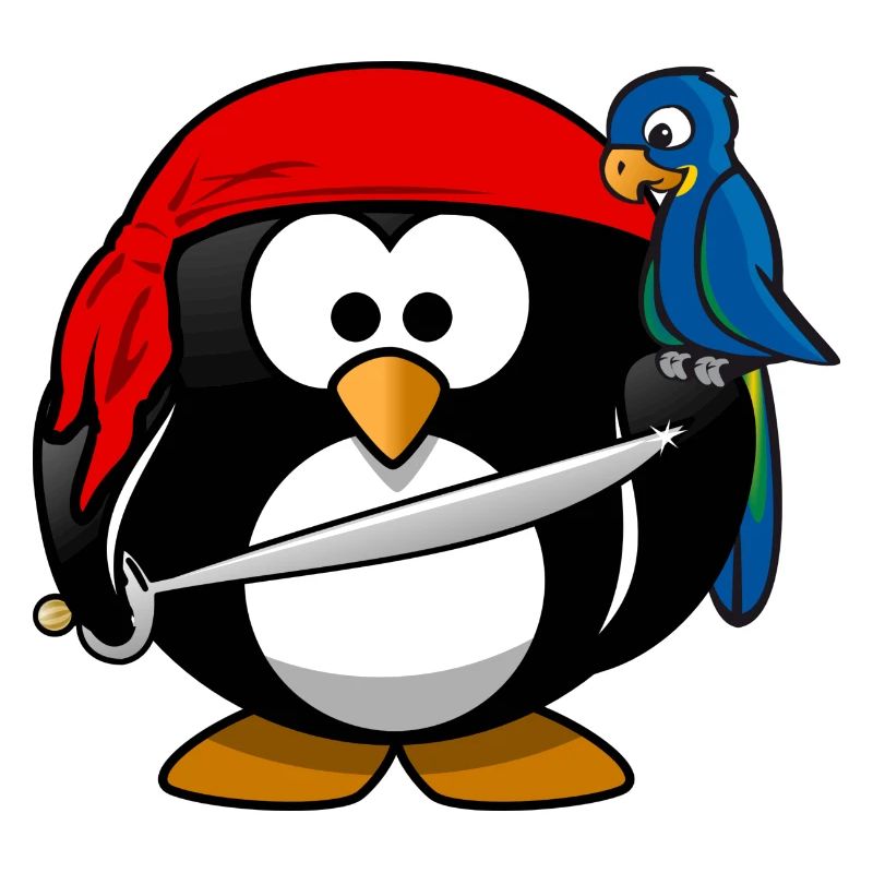 Piraten Pinguin