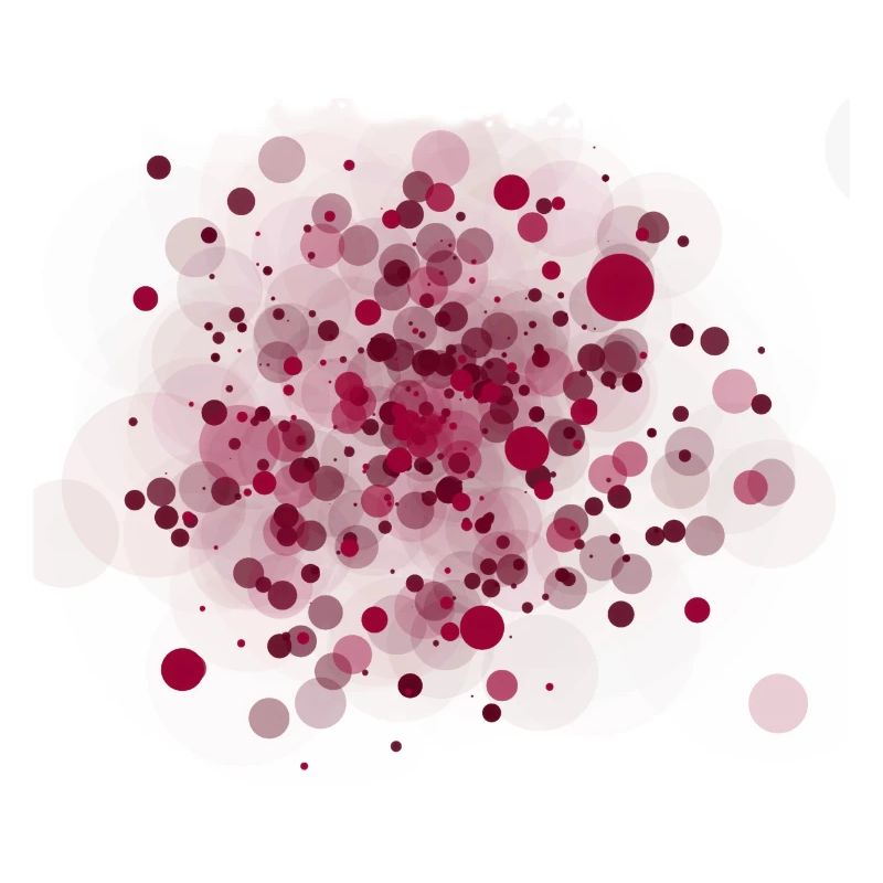 Cool spots splash graffiti motif in pink