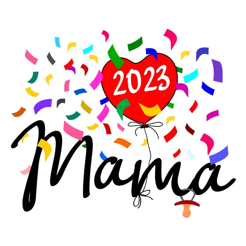 Mama 2023 Konfetti