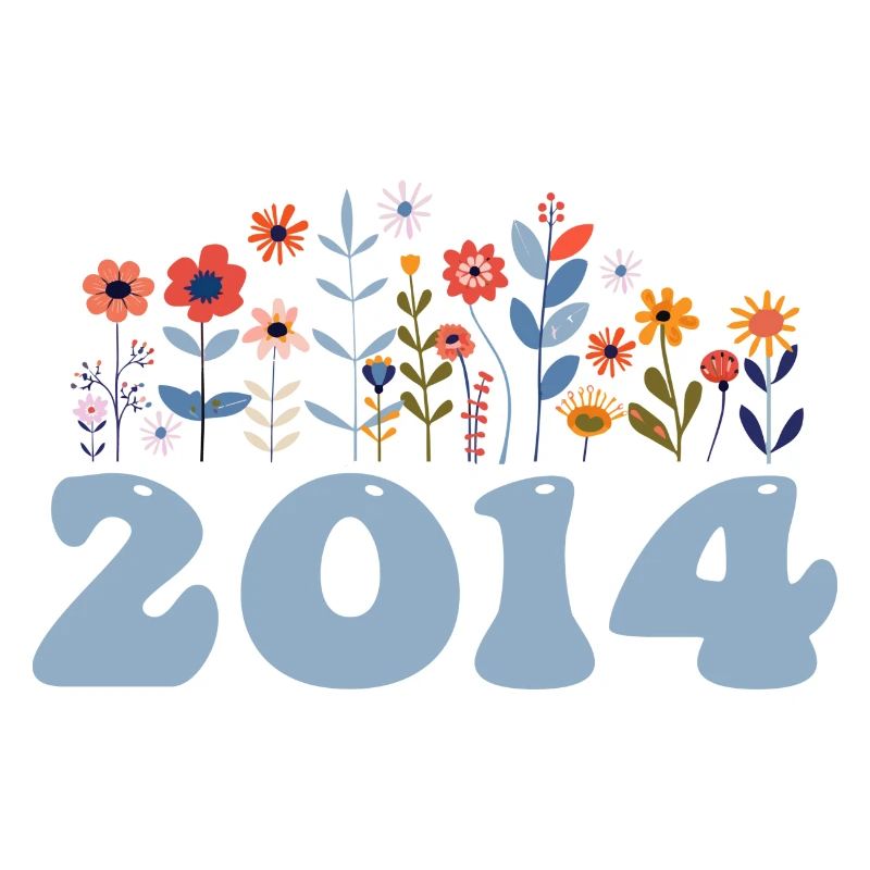 2014 Floral Pattern 2014 Floral Theme Flowers 2014