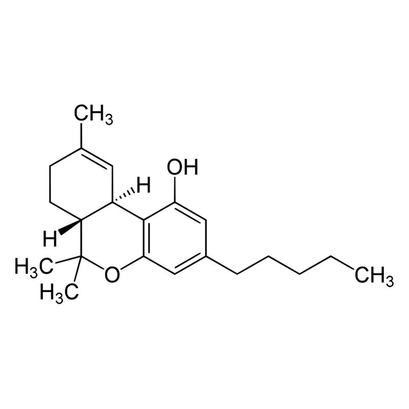 THC Strukturformel
