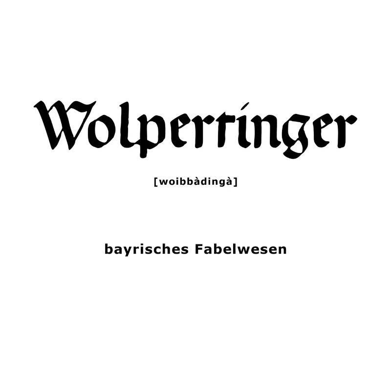 Wolpertinger black