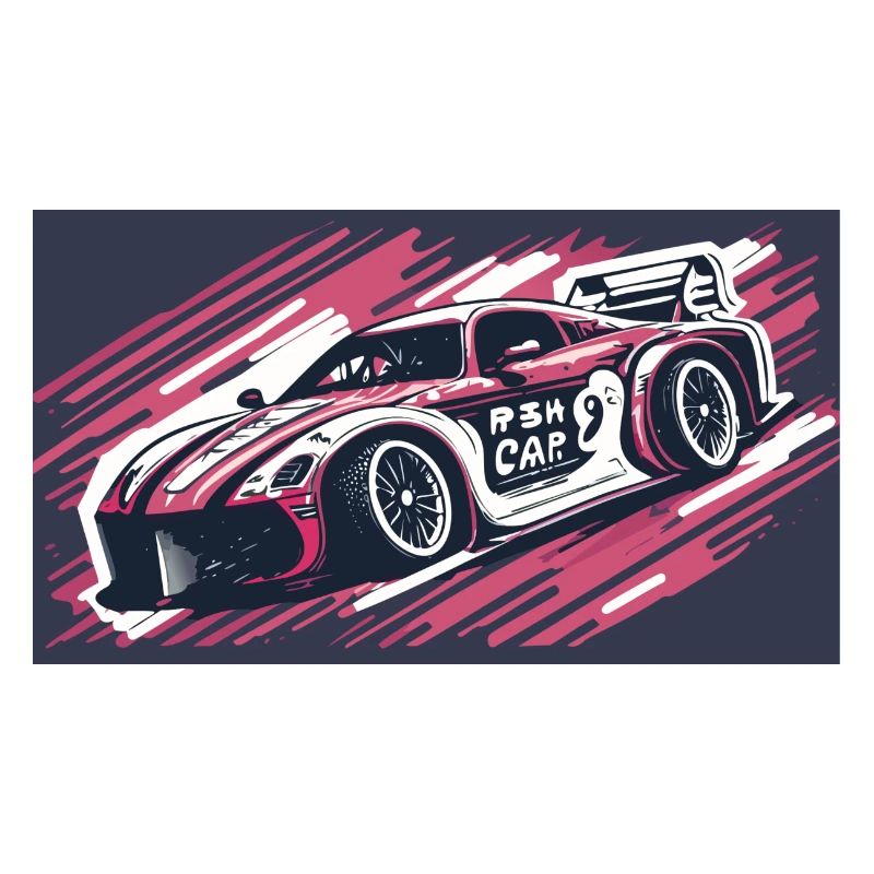 Pink Racecar