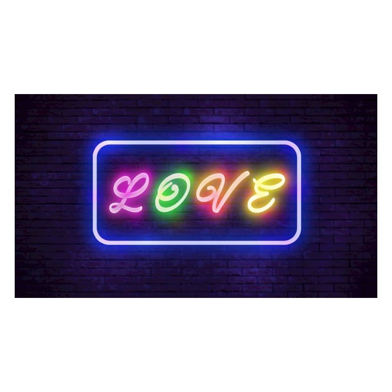 Love in Neonschrift