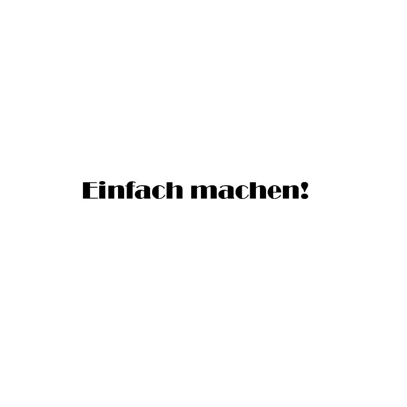 Spruch "Einfach machen!"