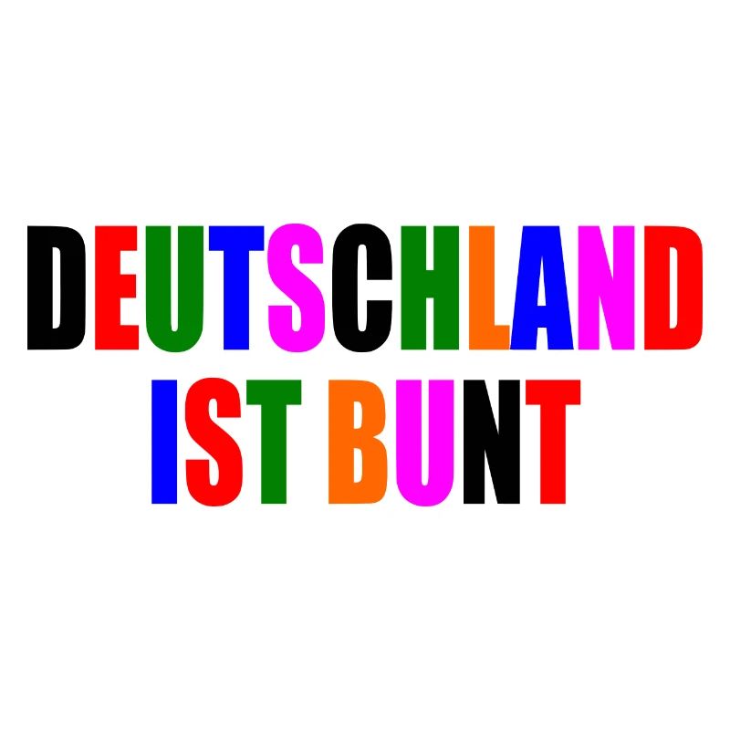 Deutschland ist bunt