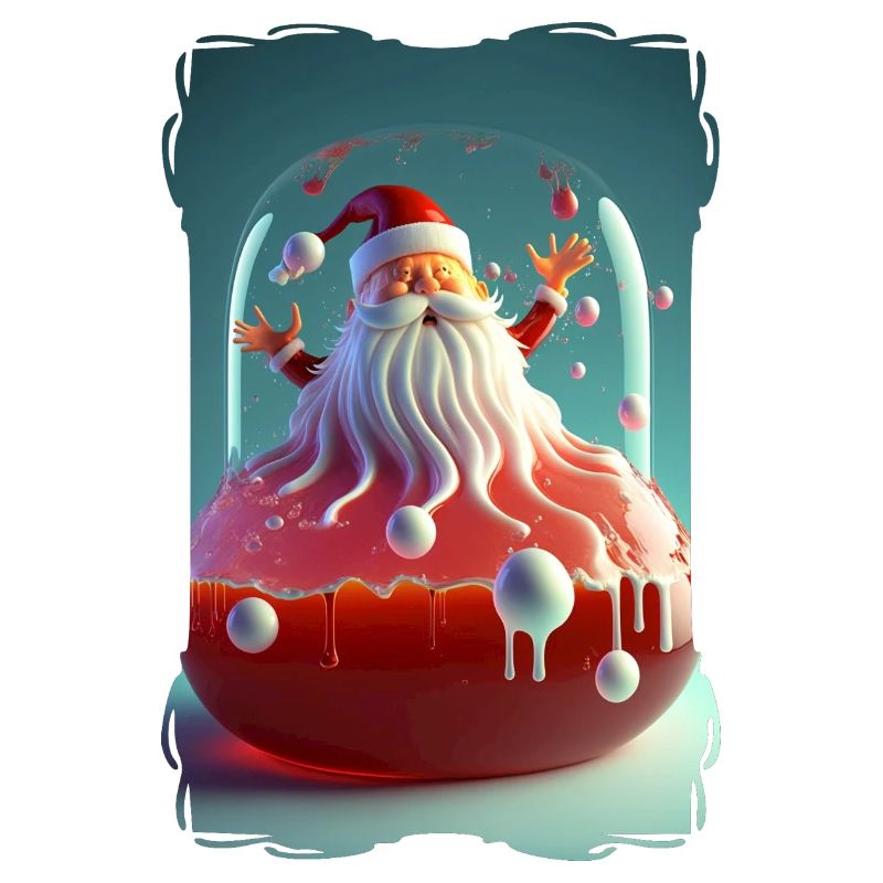 Weihnachtsmann-Gelee