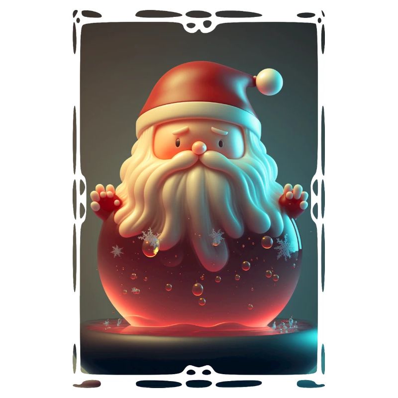 Weihnachtsmann-Gelee