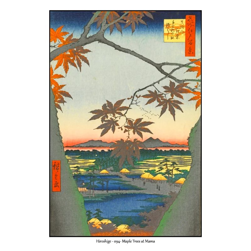 Japanische Kunst Hiroshige