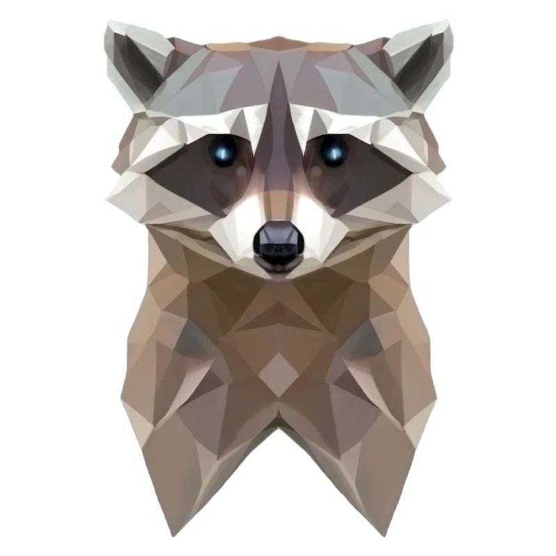 WASCHBÄR ORIGAMI