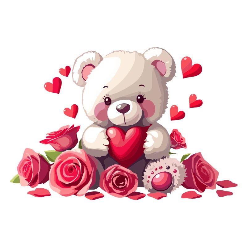 Verliebter Teddy