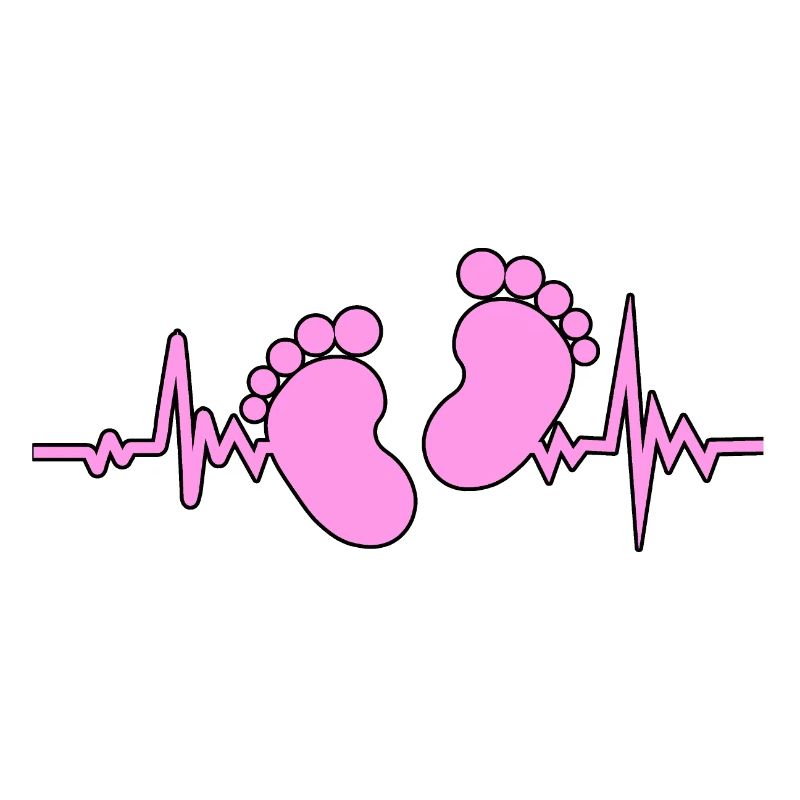 Herzschlag Baby Mädchen