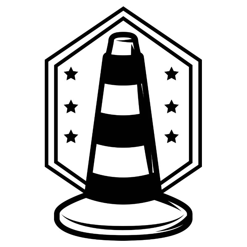 Baustelle - Baustellenpylon
