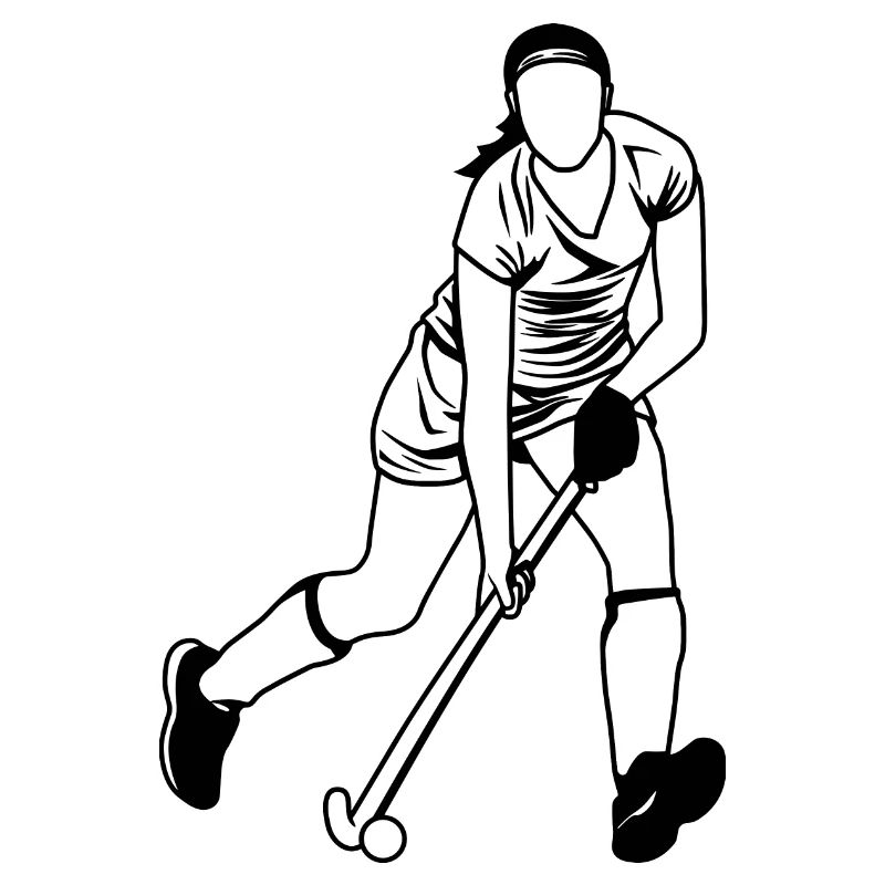 Feldhockeyspielerin