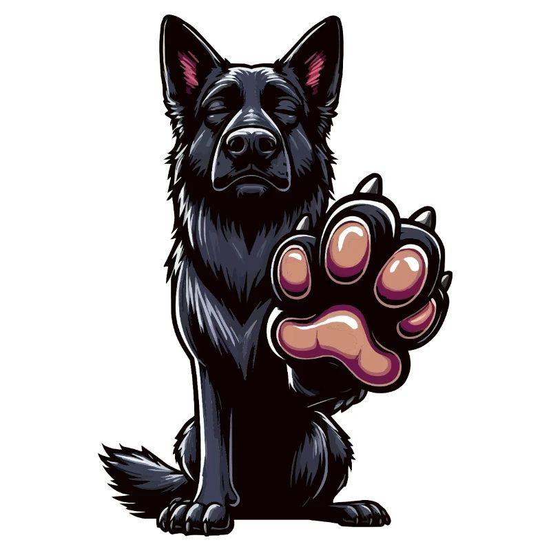 Black German Shepherd German Shepherd Owner