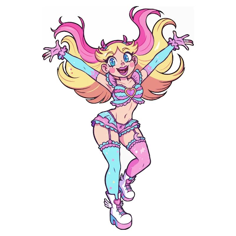 Star Butterfly Rainbow Hero