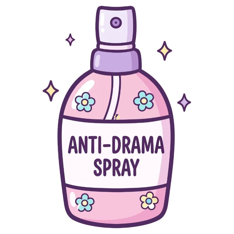 Anti-Drama-Sprühflasche