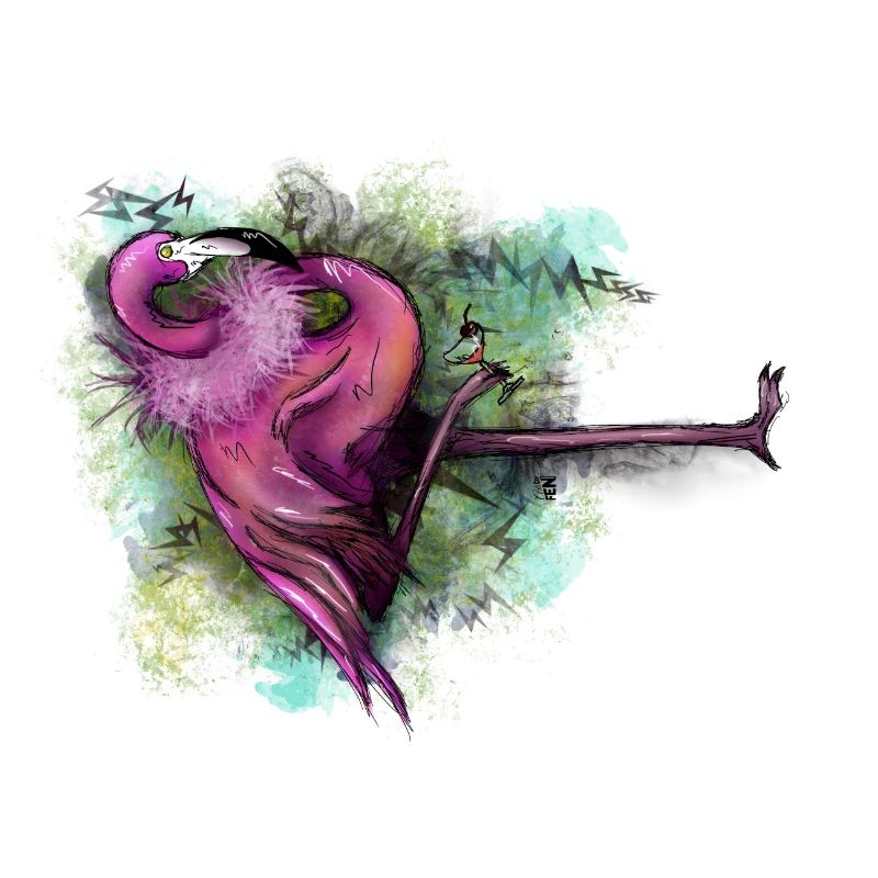 Flamingo-Extravaganz