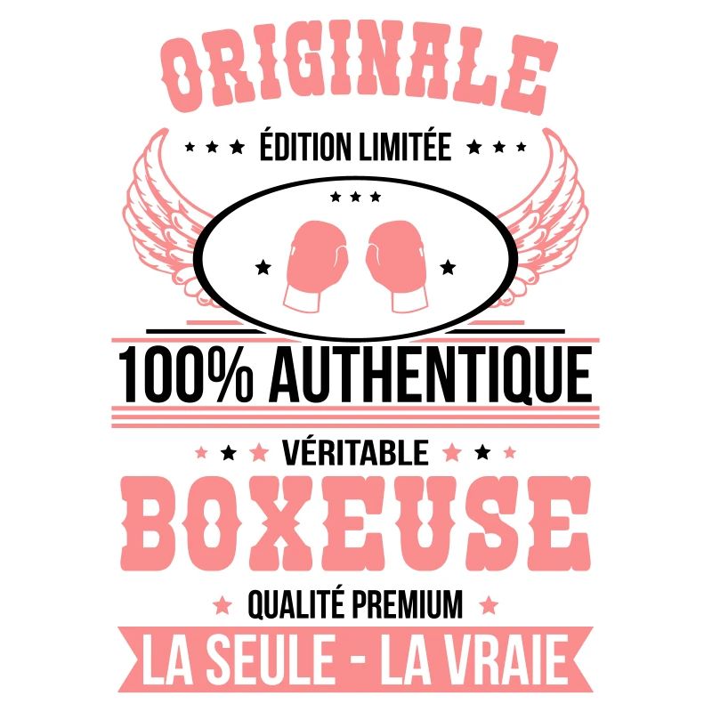 Authentique et véritable boxeuse - Originale