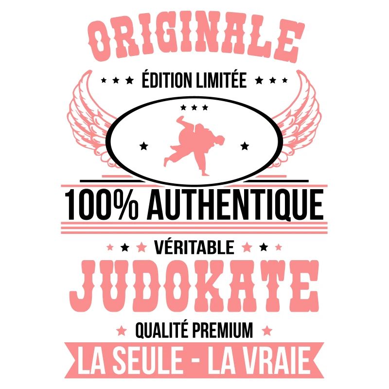 Authentique et véritable judokate - Originale