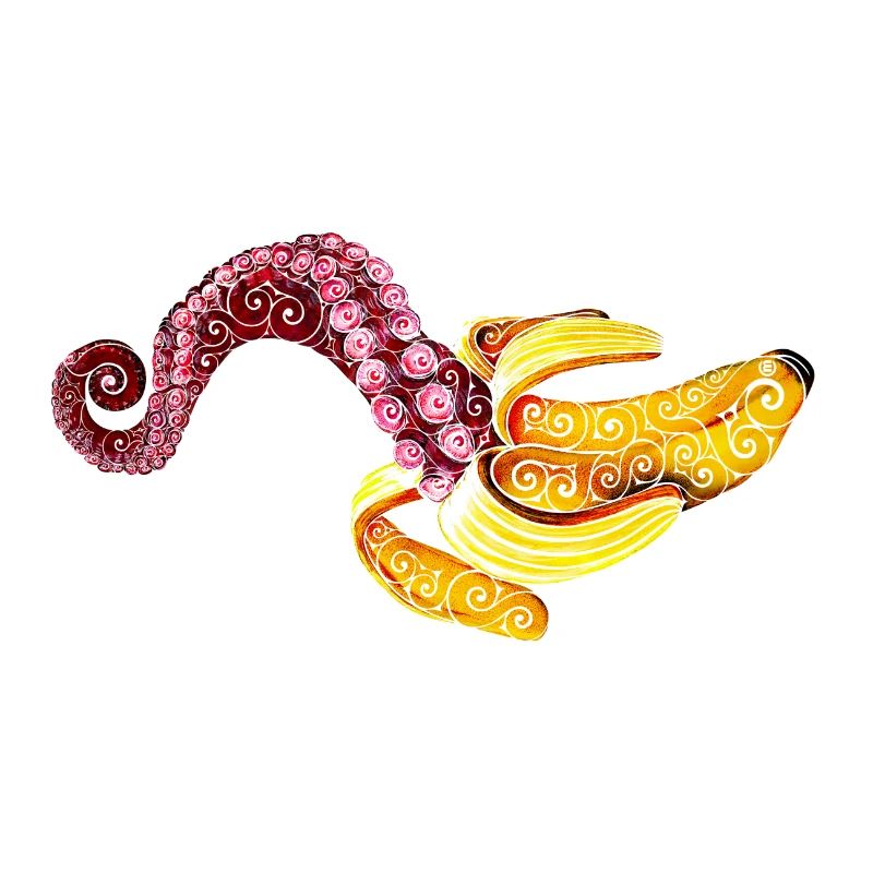 Swirly Mutanten Banane