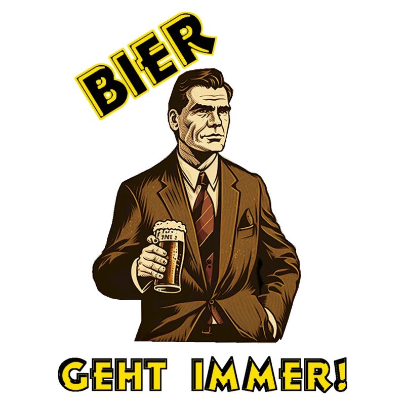 Bier - geht immer!