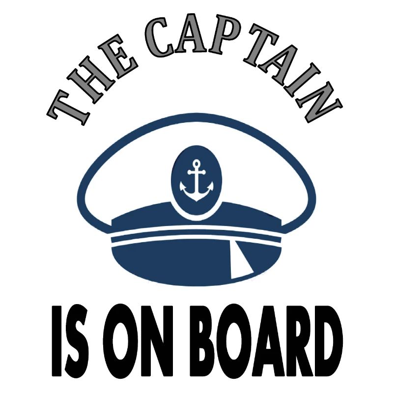 proud captain is on board anchor gift idea